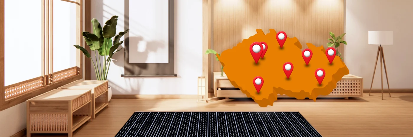 Instalace podlahoveho topeni Trivolt