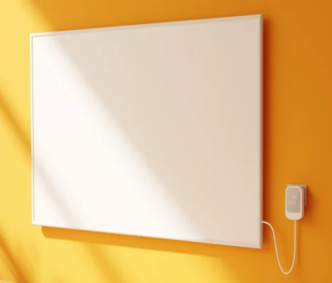 Elektrické vytápění infrapanely v moderním domě